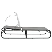 Шезлонг, алуминий и textilene - Thumbnail 3