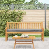 Възглавници за палети за пейка 2 бр. Сиви 200x40x8 см Оксфордска тъкан - VL42001729 - Thumbnail 5