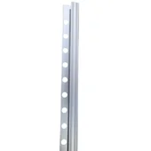 Алуминиева лайстна за стъпало сребро мат 2.5 м - Thumbnail 2