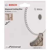Диамантен диск Eco Universal Turbo 125х22.23 BOSCH - Thumbnail 2