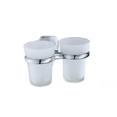 Двойна поставка за четки за зъби Арго ICA 7068 INTER CERAMIC - Thumbnail 1