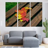 Есенни листа в парка - картина пано за стена - Thumbnail 2