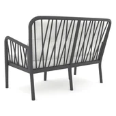 Градински комплект 4 части Gala Lounge Set антрацит RAINBOW - Thumbnail 7