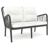 Градински комплект 4 части Gala Lounge Set антрацит RAINBOW - Thumbnail 5