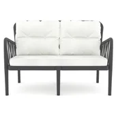 Градински комплект 4 части Gala Lounge Set антрацит RAINBOW - Thumbnail 6