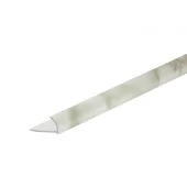 Лайстна за външен ъгъл 8 мм 2.5 м светлосив мрамор CEZAR - Thumbnail 1