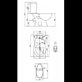 Моноблок със задно оттичане М-111 FORMA VITA - Thumbnail 2