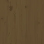 Пейка със саксии меденокафява 180x36x63 см борово дърво масив - VL825166 - Thumbnail 8