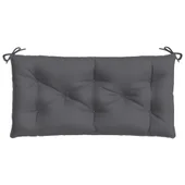 Възглавница за градинска пейка антрацит 110x50x7см оксфорд плат - VL361811 - Thumbnail 4
