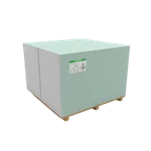 Гипсокартонена плоскост 12.5x1200x2000мм влагоустойчива NORGIPS (цена на кв. м) - Thumbnail 2