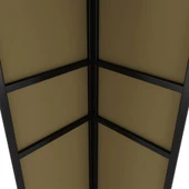 Шатра с двоен покрив, 3x6 м, таупе, 180 г/м² - Thumbnail 5