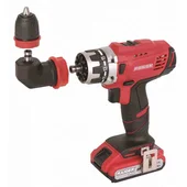 Акумулаторна бормашина 20V 2-ск. 2x2Ah 58Nm в куфар Raider - Thumbnail 2