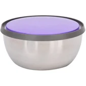 Комплект метални купи за храна с цветни капаци 3 бр. - Thumbnail 5