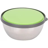 Комплект метални купи за храна с цветни капаци 3 бр. - Thumbnail 4