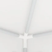 Професионална парти шатра със стени 4x4 м бяла 90 г/м² - Thumbnail 7