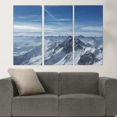 Таннхаймер през зимата - картина пано за стена - Thumbnail 2