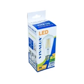 LED лампа филамент 8 W E27 4000 K FLICK VIVALUX - Thumbnail 2
