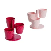 Декоративни саксии на стойка 3 л DNC1 SERINOVA - Thumbnail 1