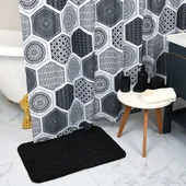 Душ завеса за баня 180х200 см ICSC 191 INTER CERAMIC - Thumbnail 2