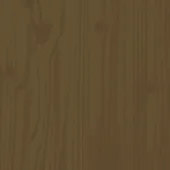 Градинска пейка, меденокафява, 109x48x91,5 см, бор масив - VL824063 - Thumbnail 6