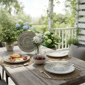 Порцеланов сервиз за хранене 24 части Exo TOPRAKSAN - Thumbnail 4