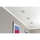 PVC ламперия 25х260 см 10 мм Бял лак без фуга DUMAPAN - Thumbnail 3