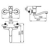Смесител за кухня Notus FAYANS - Thumbnail 2
