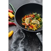 Уок тиган с подвижна дръжка ø26 см Titan II НЕВА МЕТАЛЛ ПОСУДА - Thumbnail 6