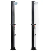 Градински соларен душ 220 см с душ слушалка и кранче, 40 л - Thumbnail 3