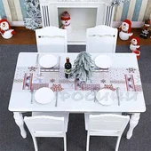 Коледен тишлайфер Еленчета 35х180 см - Thumbnail 3