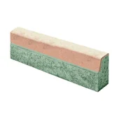 Пътен магистрален бордюр 50/8/16 см червен SEMMELROCK - Thumbnail 1