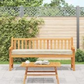 Възглавници Pallet за пейка 2 бр Кремави 200x40x8 см Оксфордска тъкан - VL42001730 - Thumbnail 4