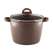 Дълбока тенджера 24x17.5 см 6.5 л шоколад Mia MUHLER - Thumbnail 1