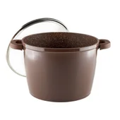 Дълбока тенджера 24x17.5 см 6.5 л шоколад Mia MUHLER - Thumbnail 2