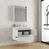 Огледален шкаф за баня ICMC 7046 UP /7013 INTER CERAMIC - Thumbnail 6