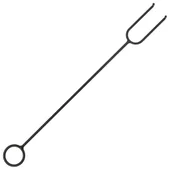 Преносимо огнище с ръжен, 64 см, XXL, стомана - Thumbnail 7