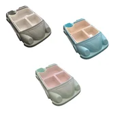 Детски сет за хранене във формата на кола - Thumbnail 4