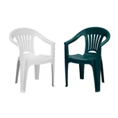 Градински пластмасов стол ZAFFIRO METE PLASTIK - Thumbnail 2