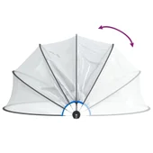 Купол за басейн PVC и фибростъкло - 500 диам.x250 см вис. - Thumbnail 6