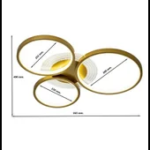 Плафон Пръстени DREAM LIGHTS - Thumbnail 6