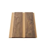 PVC ламперия 20х300 см 8 мм U-фуга Златен дъб DECOLINE - Thumbnail 1