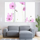 Картина розови цветчета - картина пано за стена - Thumbnail 2
