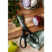 Комплект ножове с поставка черно/сребристо OLIVER VOLTZ - Thumbnail 5