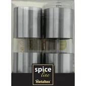 Комплект солница и мелничка за пипер Spice METALTEX - Thumbnail 3