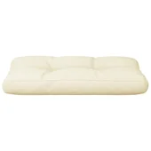 Палетна възглавница, кремава, 70x40x12 см, текстил - Thumbnail 5