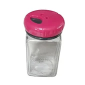 Стъклена квадратна солница 160 мл HEREVIN - Thumbnail 1