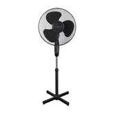 Вентилатор на стойка 40W, 40 см, 3 степени, черен, Sapir - Thumbnail 1