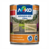 Алкидна боя гланц Леко RAL 3020 650мл червена ОРГАХИМ - Thumbnail 1