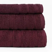 Хавлия 30x50 см Ню Уейв бордо BULGARIA TEX - Thumbnail 2