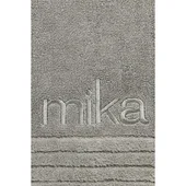 Кърпа за лице Velvet 50x90 см сребро MIKA - Thumbnail 3